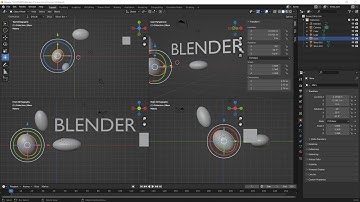 BLENDER 3 Videocourse - 02 - Navigate, View, Transform, Move, Rotate, Scale Objects, Create Objects
