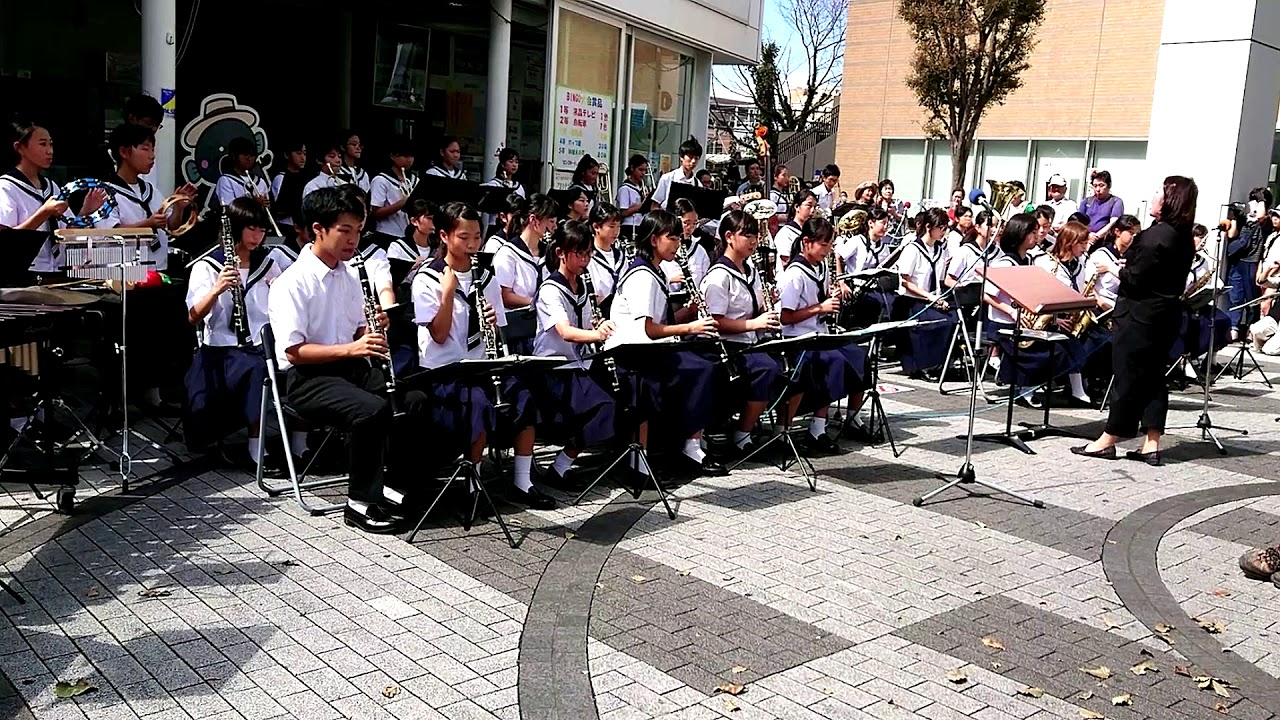18 10 06 人気アニメ ちびまる子ちゃん メドレー 我孫子市立白山中学校吹奏楽部 千葉県我孫子市 Youtube