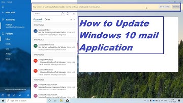 how to update mail app windows 10 || windows 10 mail app not syncing email || windows mail app