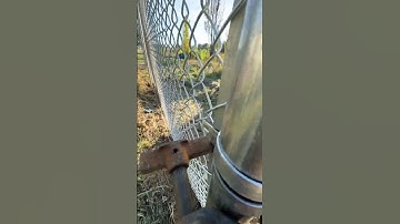 Professional Chain Link Fence Stretching Tool #puljak #fencing #tools