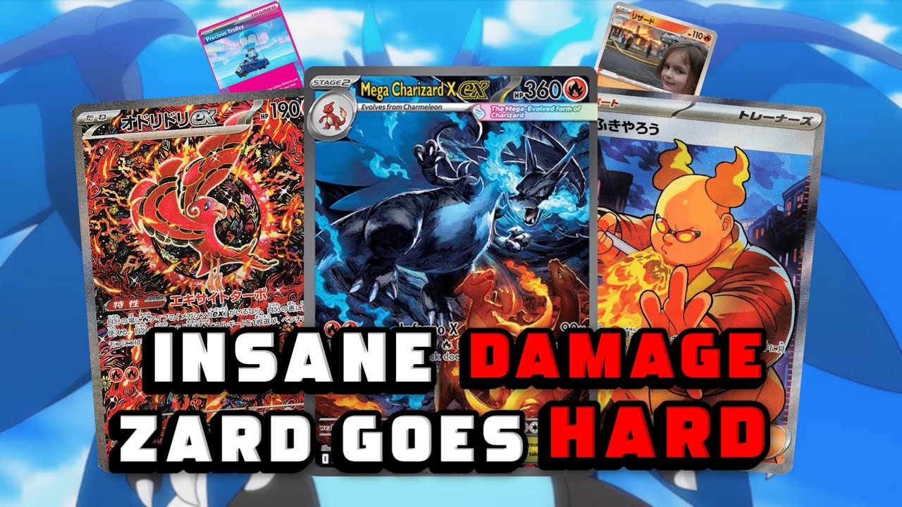 Мега Чаризард Бывший — это безумие — Pokemon TCG Live Deck Showcase