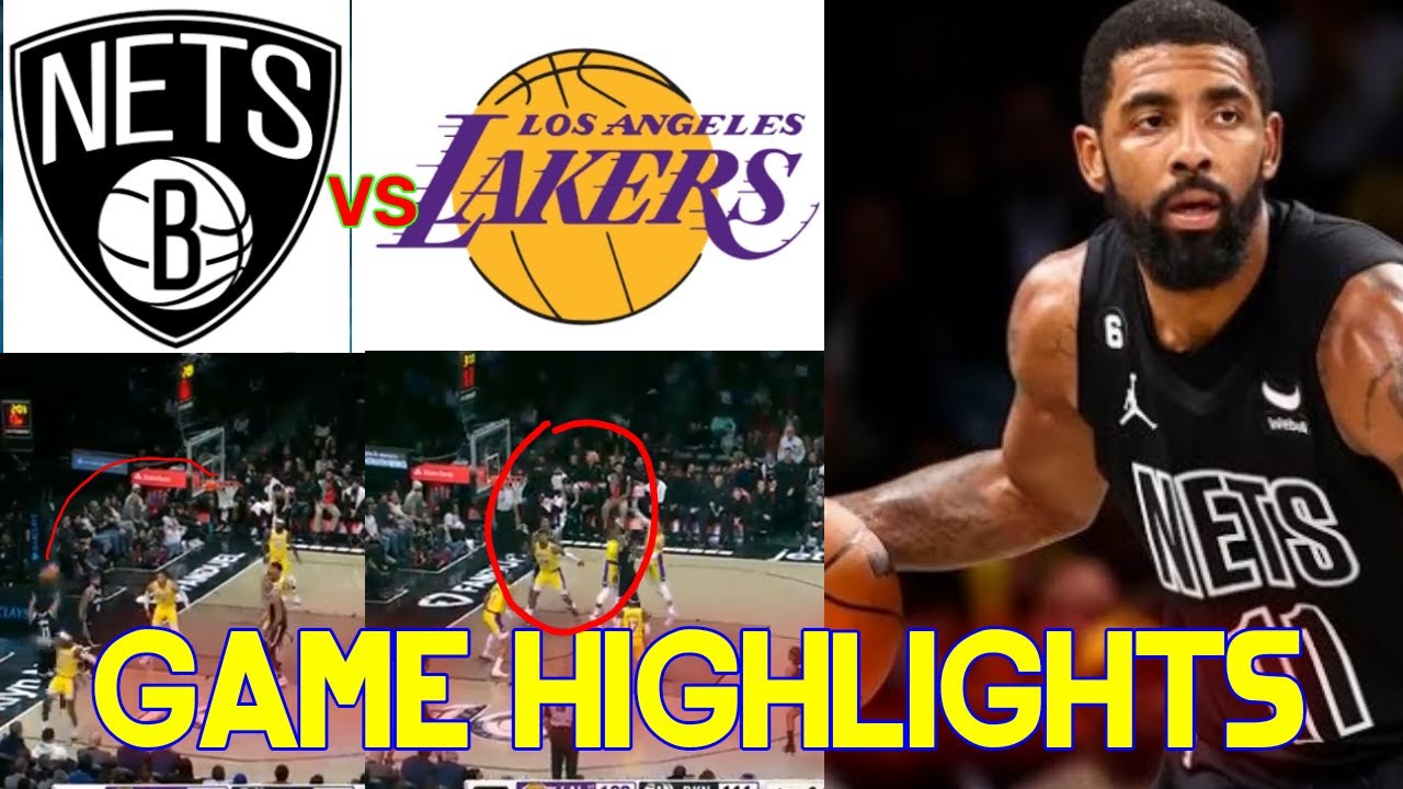 NBA / NETS vs LAKERS / GAME HIGHLIGHTS / Jan.30, 2023 sports tv YouTube