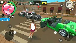 Vegas Crime Simulator -24- Super Gangster Crime Hero Gameplay 2023 Open World Game for Android Ios screenshot 3