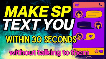 Make Someone Text You Within 30 Seconds | Without Talking To Them