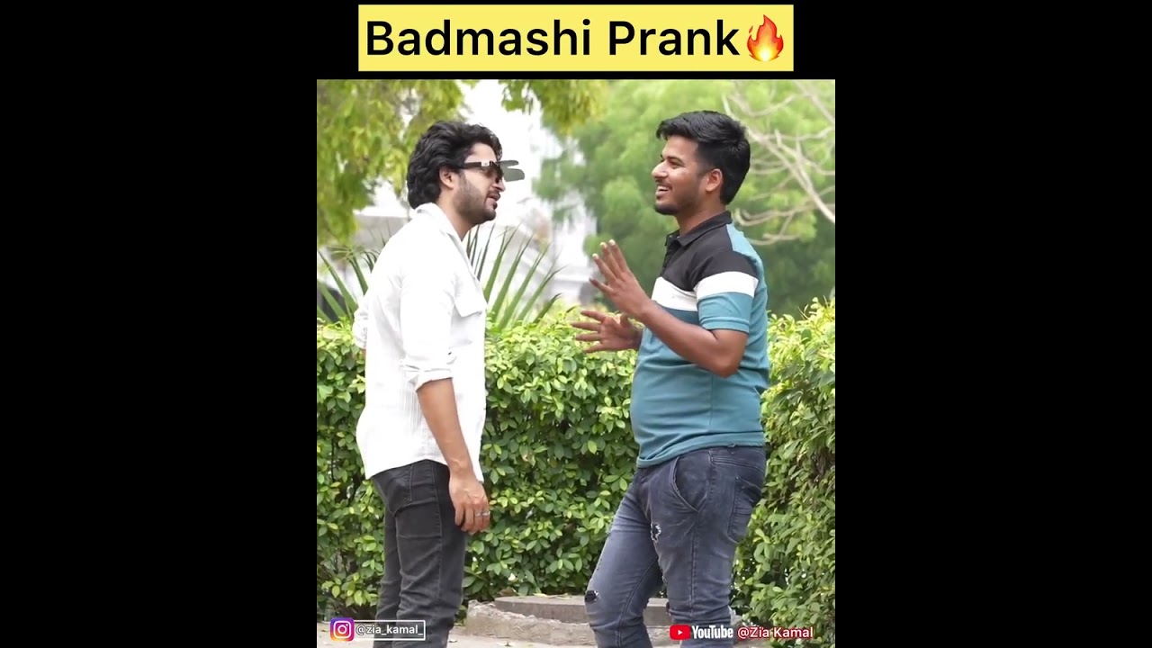Badmashi prank😡😅