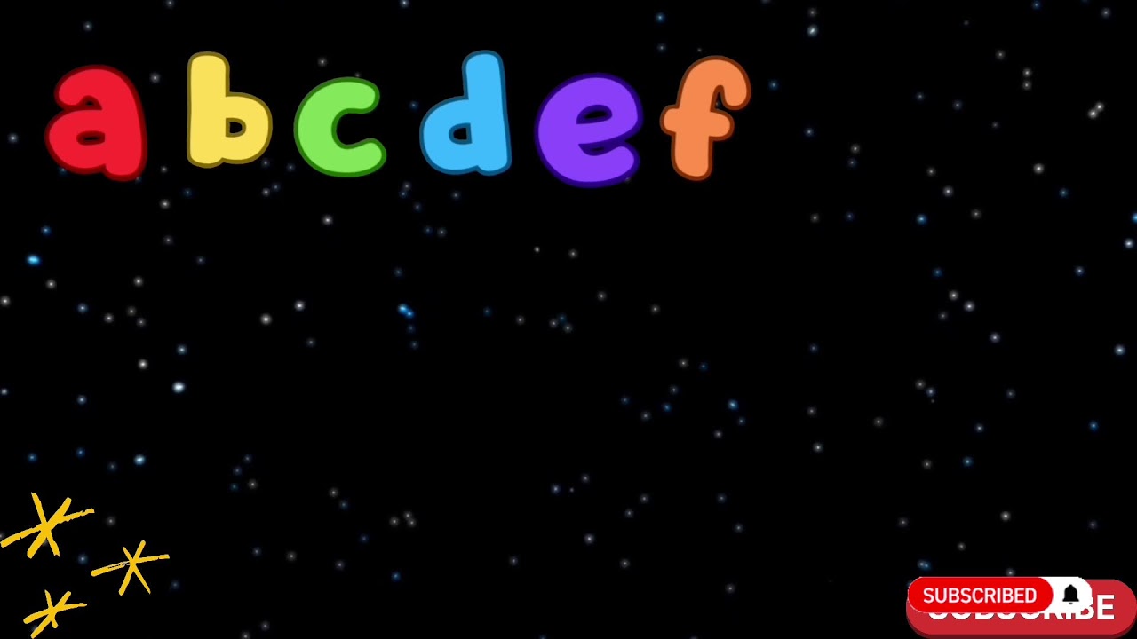 🌟 ABC Song for Kids | Learn Alphabet with 3D Rainbow Letters