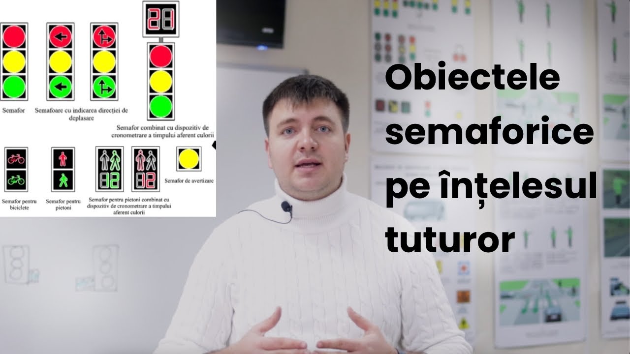 Semnalele Luminoase Semaforice - Regulamentul Circulației Rutiere 2023