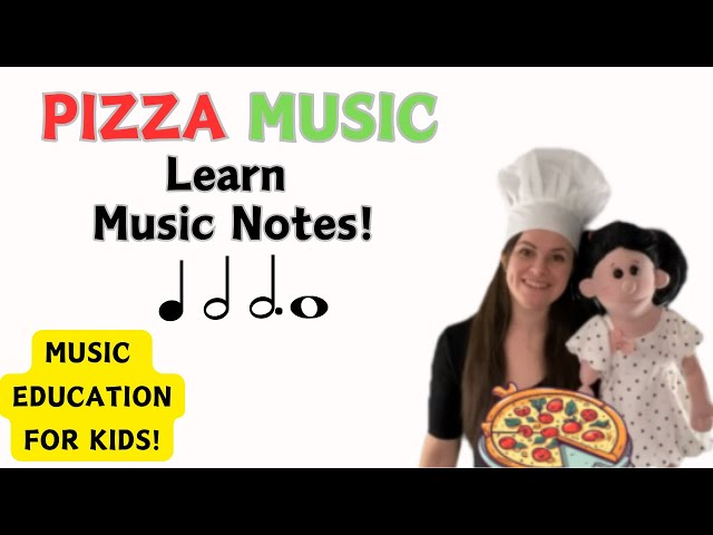 PIZZA MUSIC - learn music notes! - MUSIC EDUCATION FOR KIDS class=