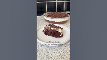 i tried making the viral lazy cat cake