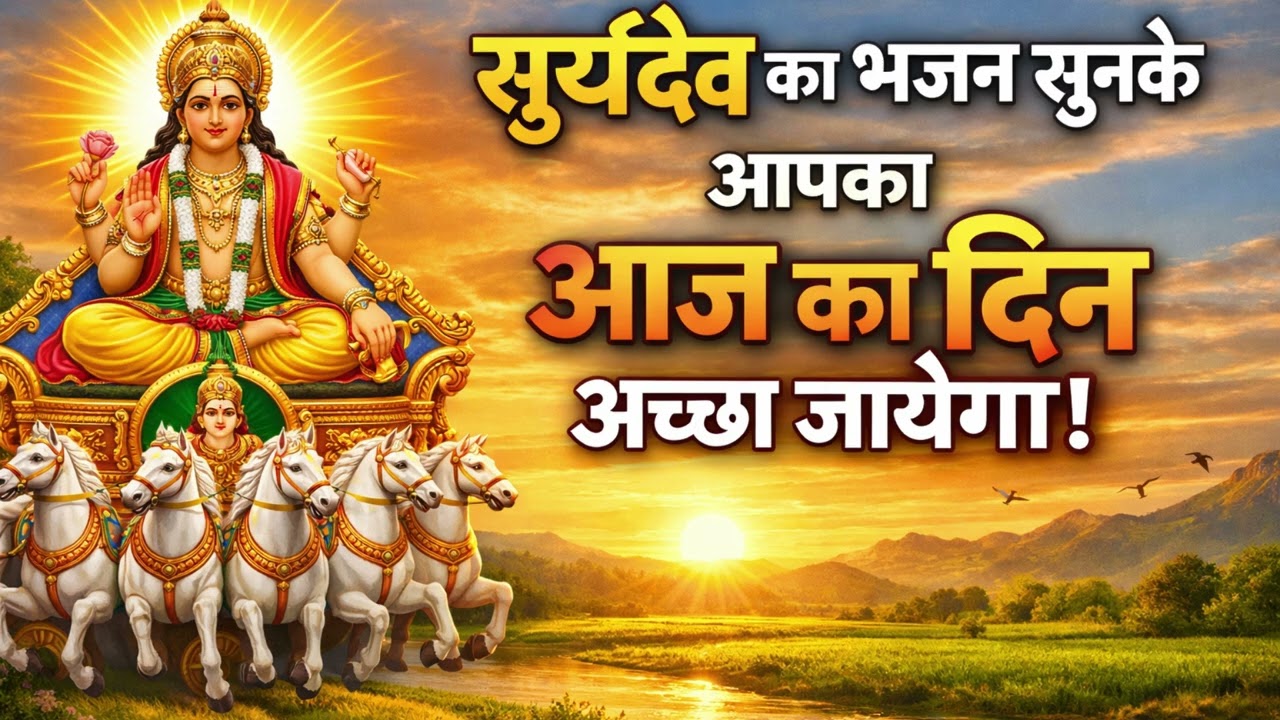 सूर्य देव का यह भजन सुनते ही जीवन में प्रकाश और आरोग्य आएगा | Surya Dev Bhajan