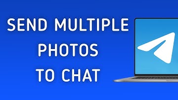 How To Send Multiple Photos To Chat On Telegram App On PC (New Update)
