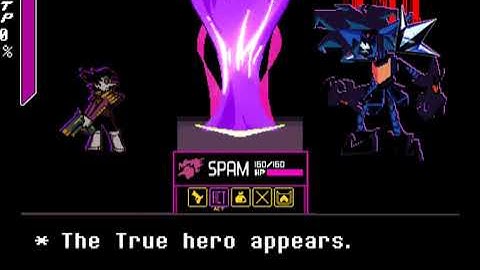 [ DELTARUNE: THE OTHER PUPPET ] VS.GIGA KRIS (weird route) READ DESC,  MUSIC BY LIDKAS PLUS+