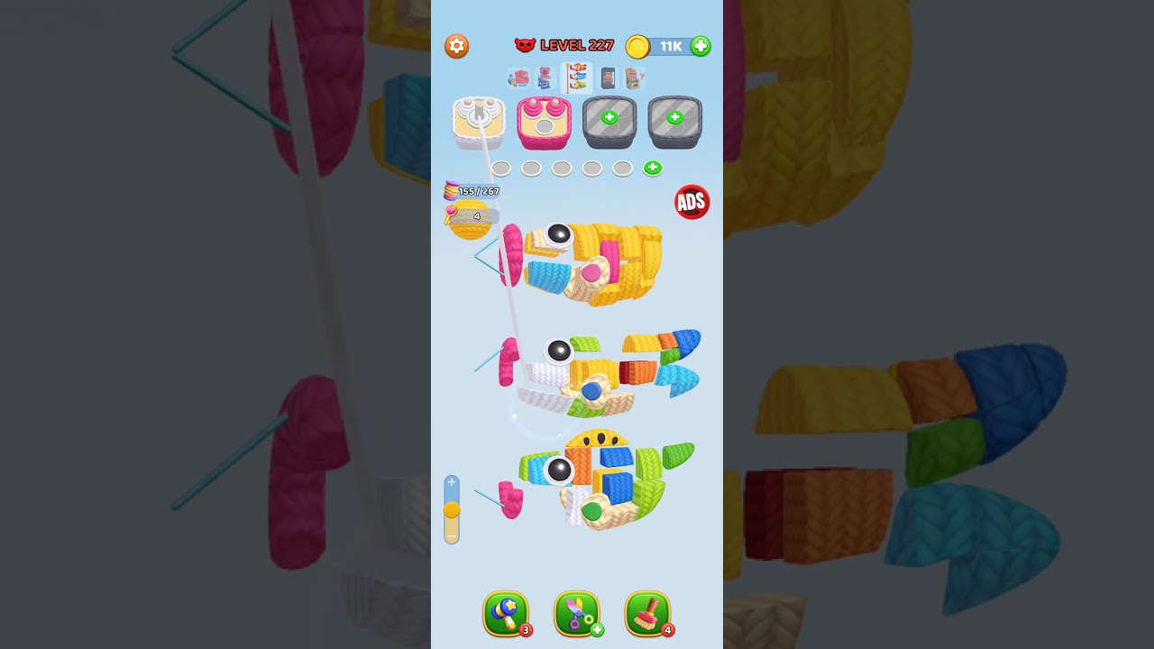 Yarn fever level 227