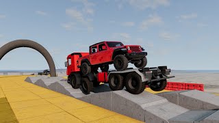 Satisfying Car Suspension Test in BeamNG drive Part  21