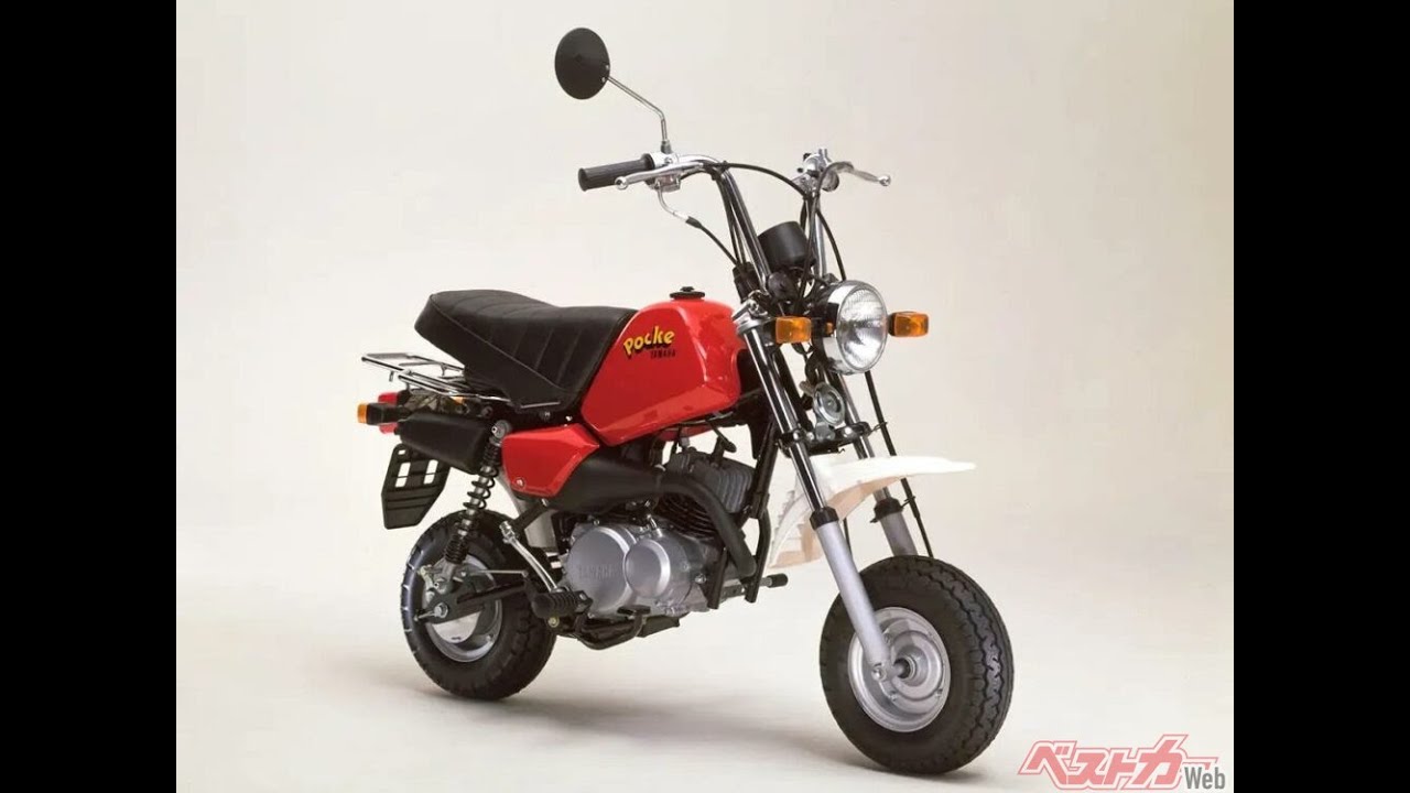 ミニレジャーバイクブームの中、ポッケに設定されたレアな「ポッケ 