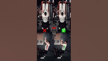 Close grip lat pulldown mistakes ❗