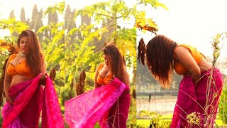 SUFIA SHATHI | Bhabhi Pink Saree | Saree Lover | Bong Crush | Backless Saree | Bong Tilottama 2024