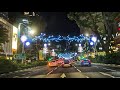 Singapore Walk - Orchard Road Christmas Lights Up 2020, 4k, Binaural Audio