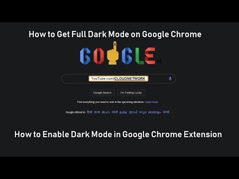 How to Enable Dark Mode in Google Chrome Extension
