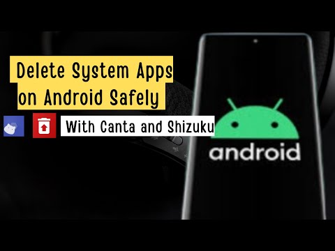 How to use Canta and Shizuku 💥Delete System Apps on Android Safely ✅