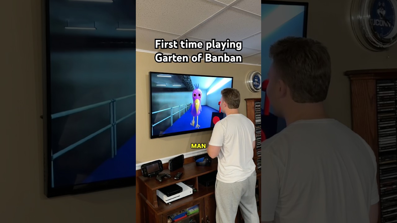 Первый раз играю в Garten of Banban! 🦜