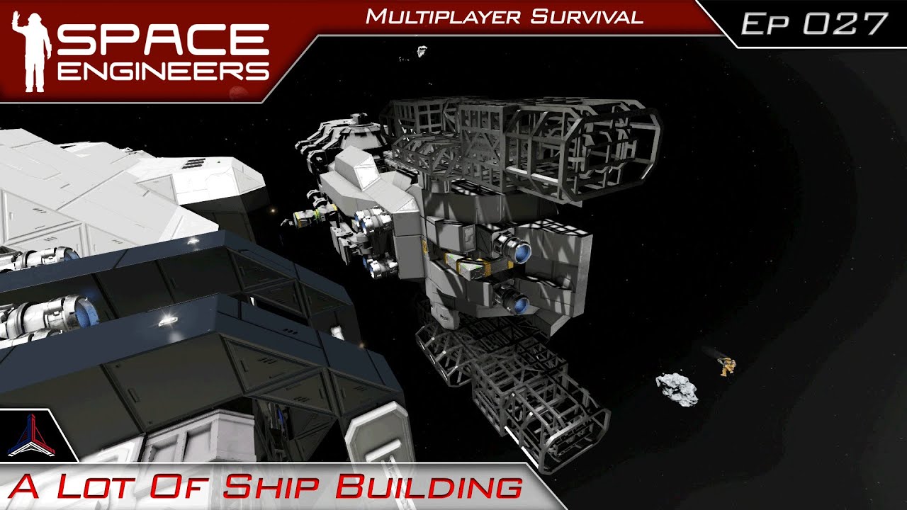 Space Engineers Modded Survival Multiplayer | A Lot Of Ship Building ...