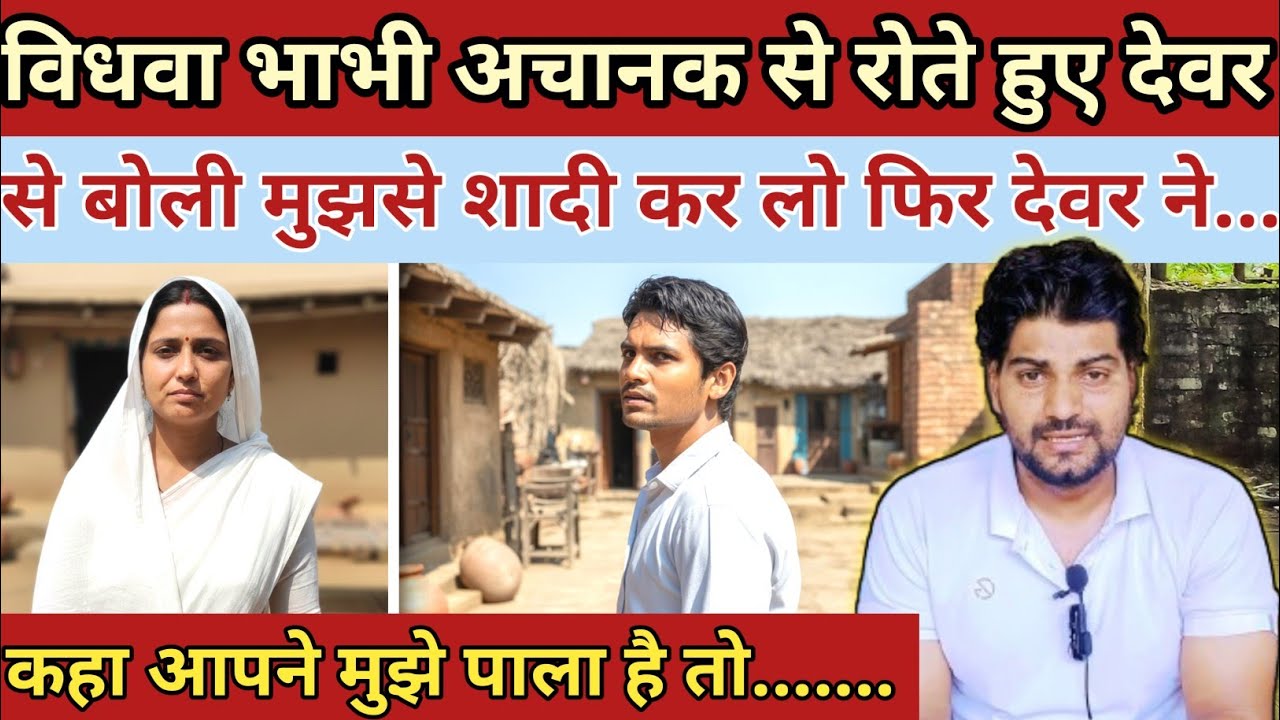 विधवा भाभी रोते हुए देवर से बोली मुझसे शादी कर लो फिर देवर ने जो कहा||Emotional Story Madhya Pradesh