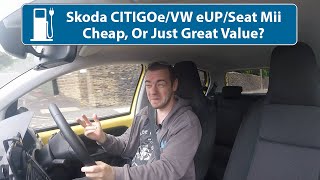 Skoda Citigoᵉ/Seat Mii/VW eUP - Cheapest Electric Cars On Sale, Bad & Cheap Or Good Value?