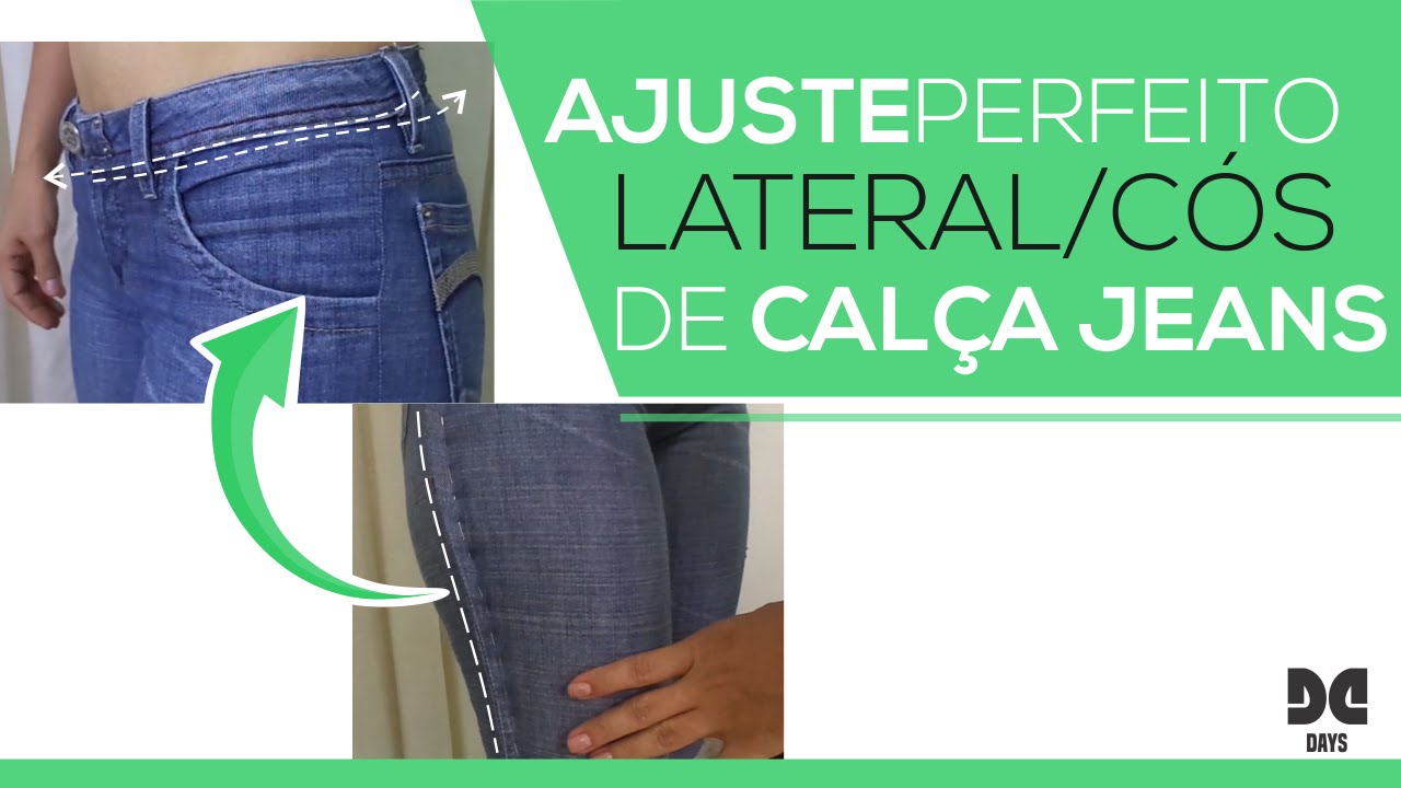 apertando calça jeans