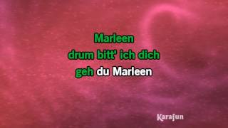 Karaoke Marleen - Marianne Rosenberg *