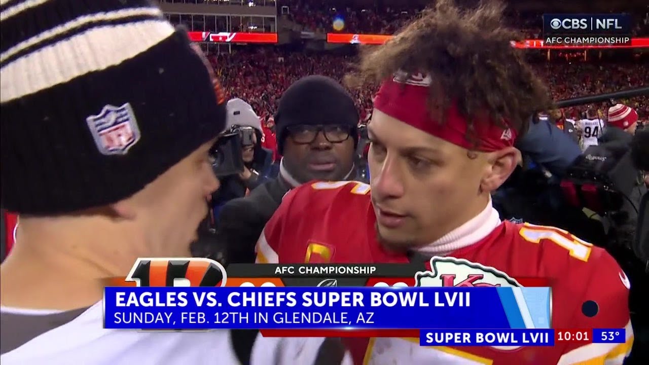 The Philadelphia Eagles will face the Kansas City Chiefs in the ...