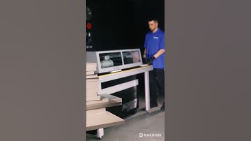 Maksiwa CBC.T Automatic Edgebander is already one of our customers favorite! #woodwork #woodworking