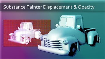 022 Manual Substance Painter Compositing Displacement & Opacity (Transparency) Setup