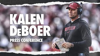 Watch Coach DeBoer's 2026 National Signing Day Press Conference. Net Worth