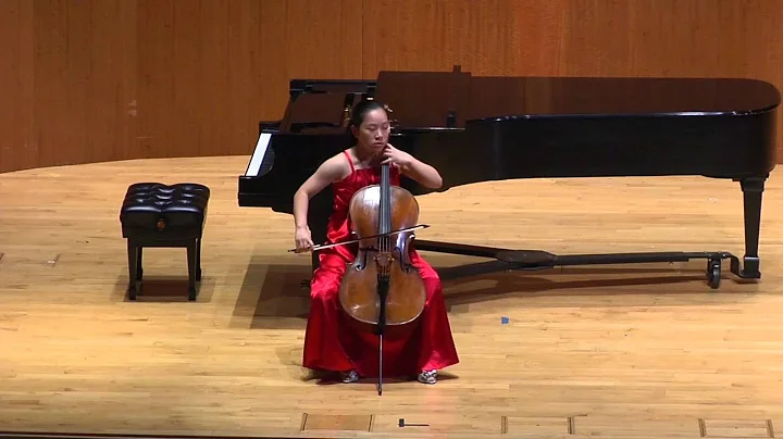 Elena Ariza Performs the Toccata from George Crumb's Sonata for Solo Cello