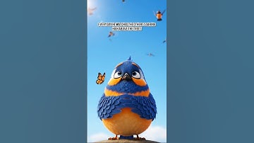 The Bird Who Feared the Sky 🕊️ | A 3D Cinematic Short Film About Courage and Freedom#shorts