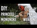 How to Make Mononoke Weapons : Part 3 of my Princess Mononoke Cosplay DIY