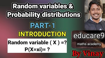 Random variables and probability distributions//IPE (INTRODUCTION)//PART-1