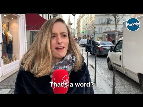 Parisians Try to Pronounce Words in English - YouTube
