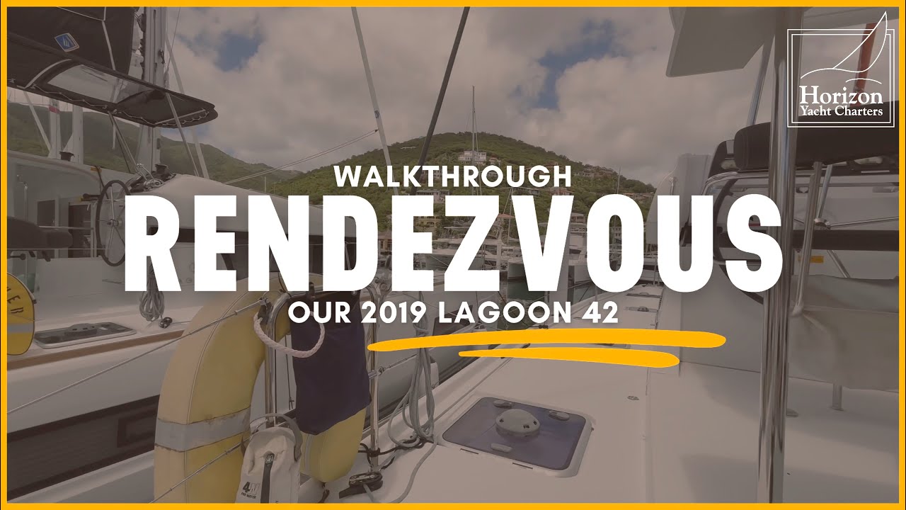 Welcome Aboard Rendezvous: Tour our Lagoon 42 in the BVI!🌟