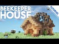 How to Build a Beekeeper House (Minecraft 1.15 Tutorial)
