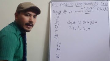 Knowing our numbers exercise -1.4 class-6