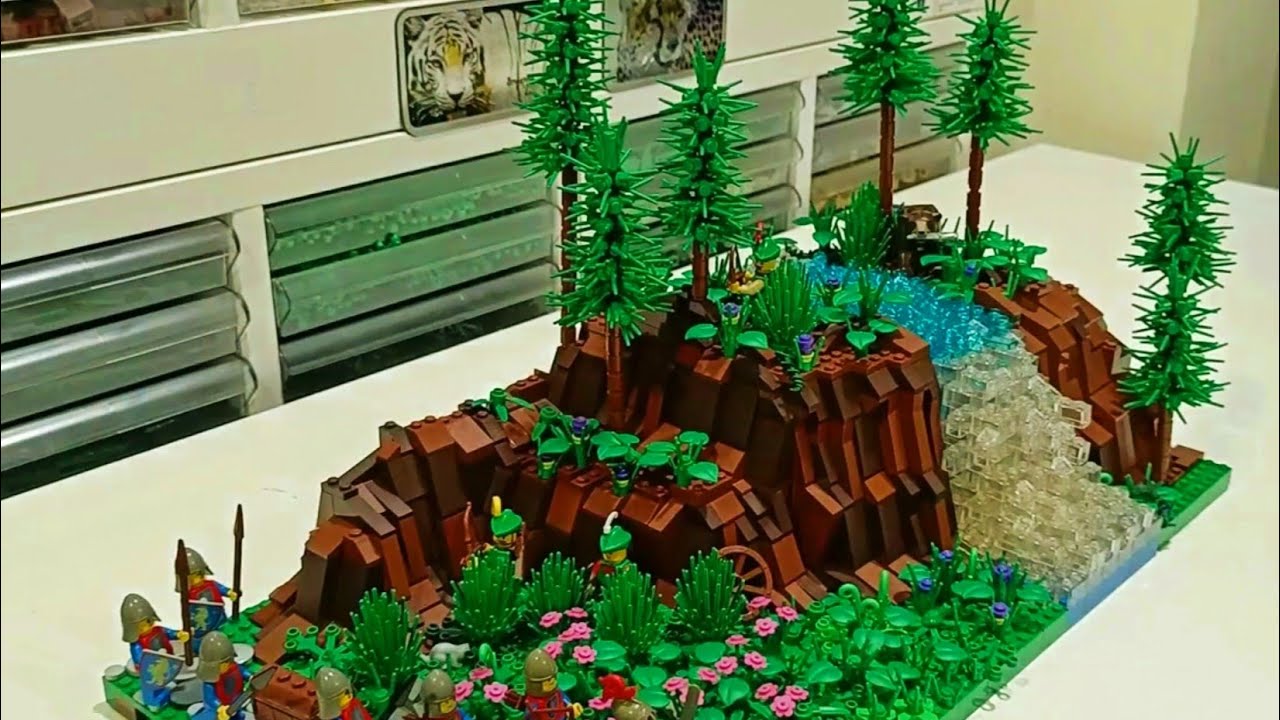 LEGO Trees tutorial for landscaping Episode 1 🌴🌴🌴 - YouTube