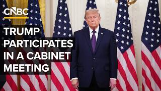 President Trump participates in a Cabinet meeting at the White House — 5/27/2026