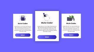 Zoom In: Creating a Responsive Card with Stunning Hover Effects Using HTML & CSS