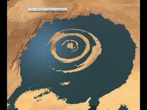 Sahara eye getting wet