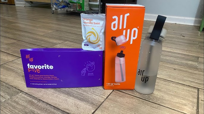 AirUp bottles arrival and opening 