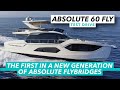 The first in a new generation of Absolute flybridges | Absolute 60 Fly test drive &amp; review | MBY