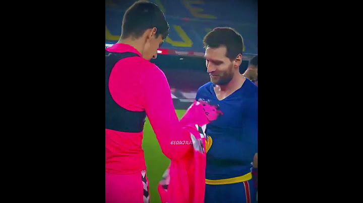 He Never Expected That Messi Want His Jersey 🥰😅