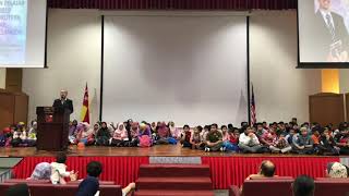 Ucapan Pelajar Pertama di Majlis Penutup Kursus MAP di UPM Serdang, 28-29 Disember 2019